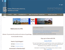 Tablet Screenshot of iowapsychology.org